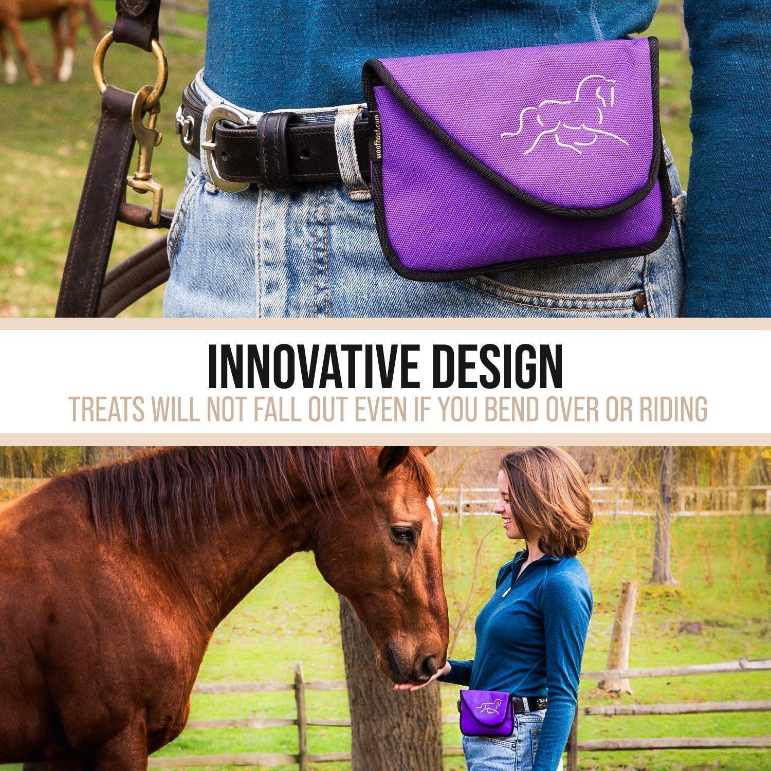 Equestrian Belt Bag Cell Phone Holder For Horseback Riding Horse