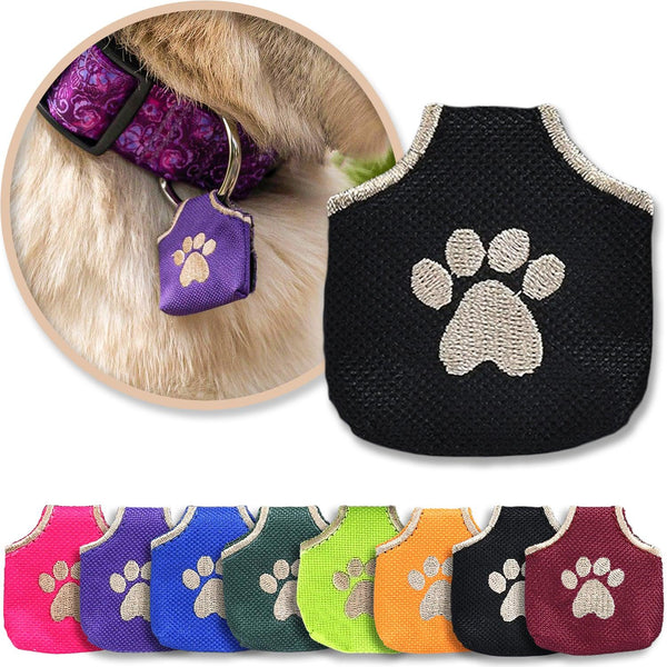 Freeze tag pet tag silencer outlet