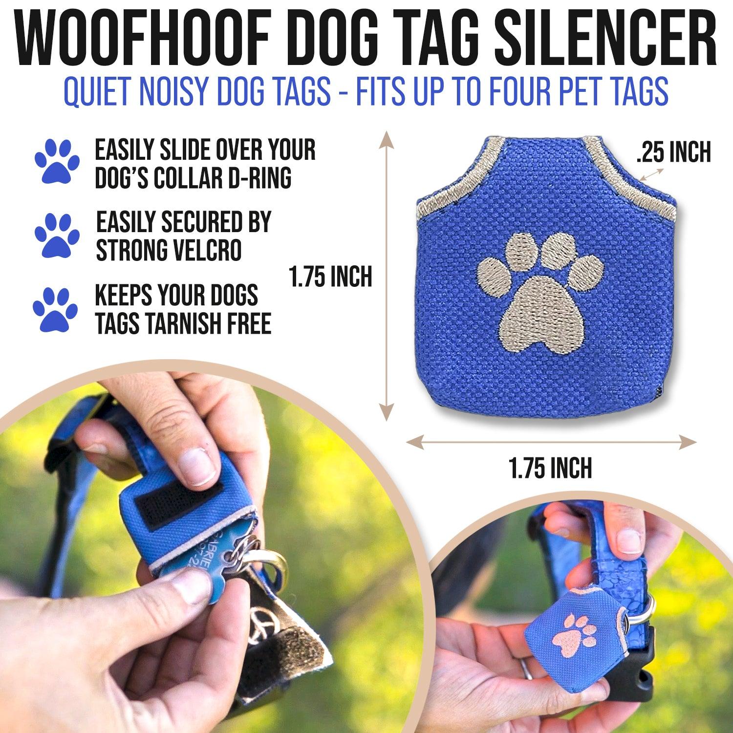 Dog Tag Silencer - The Perfect Solution for Metal ID Tags - Woofhoof#Animals & Pet Supplies